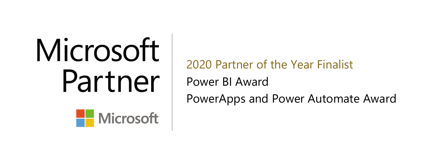 Finalist for the 2020 Microsoft Partner of the Year Awards - 3Cloud