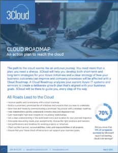 Cloud Roadmap Datasheet