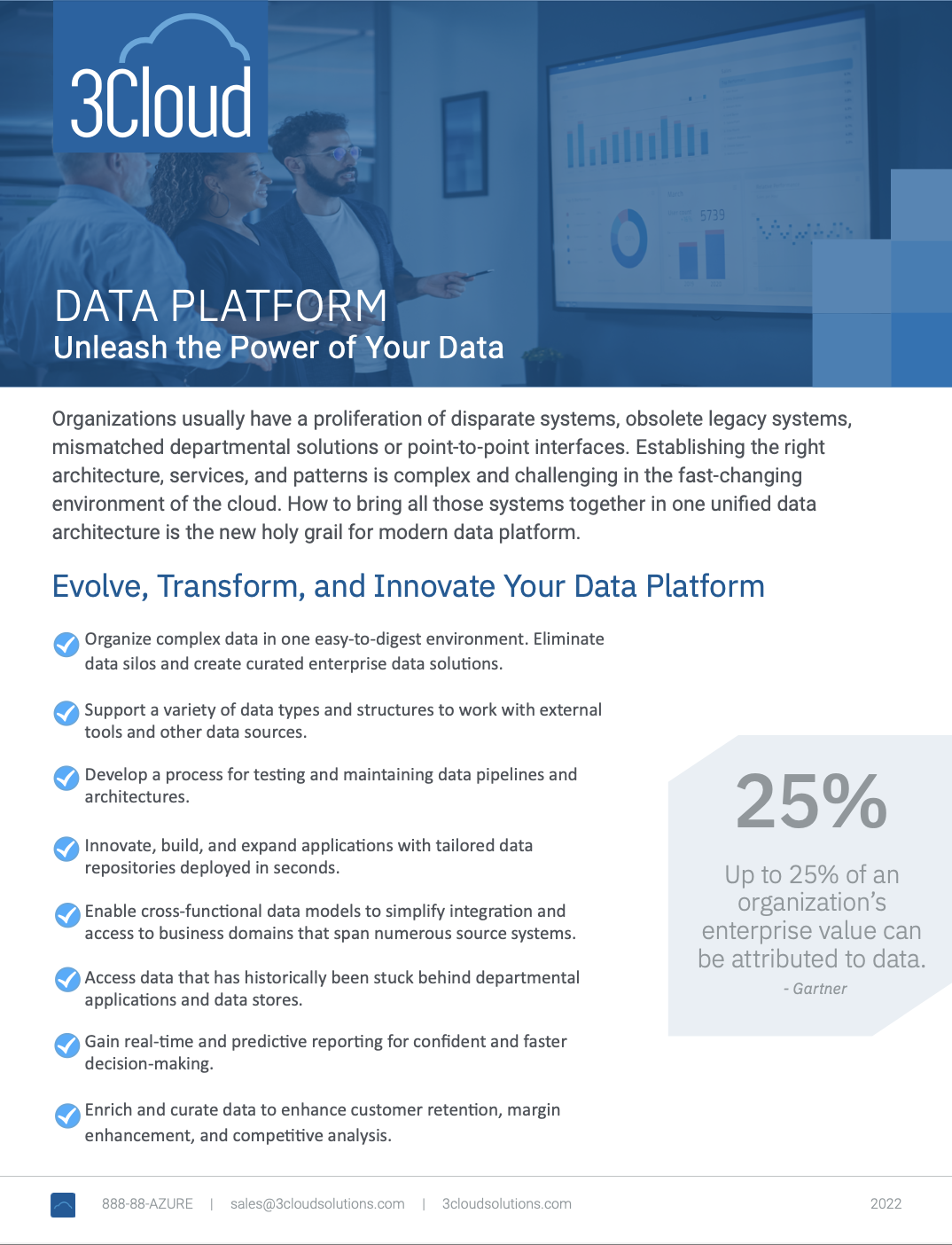 Modern Data Platform Datasheet