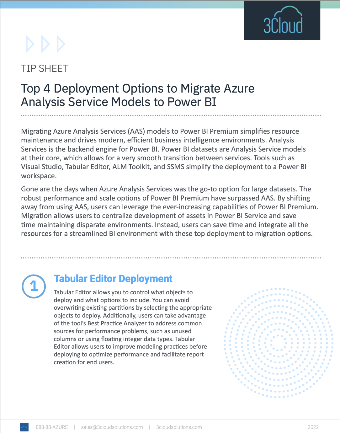 4 Deployment Options to Migrate AAS Models to Power BI