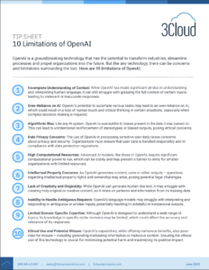 OpenAI limitations