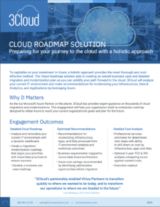 Cloud Roadmap Solution