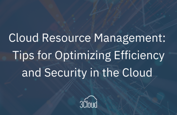 Cloud Resource Management