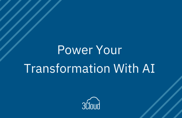Power Your Transformation with AI