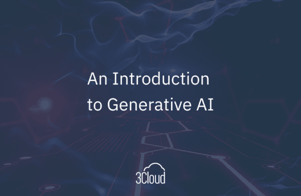 An Introduction to Generative AI