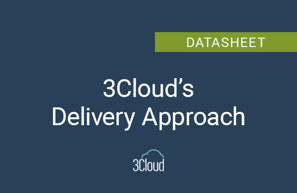 3Cloud Delivery Approach